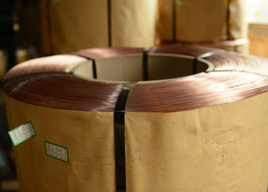 China Alambre de acero plateado cobre de alta resistencia de 0,60 - de 3.0m m para el tubo y la manguera de aire proveedor